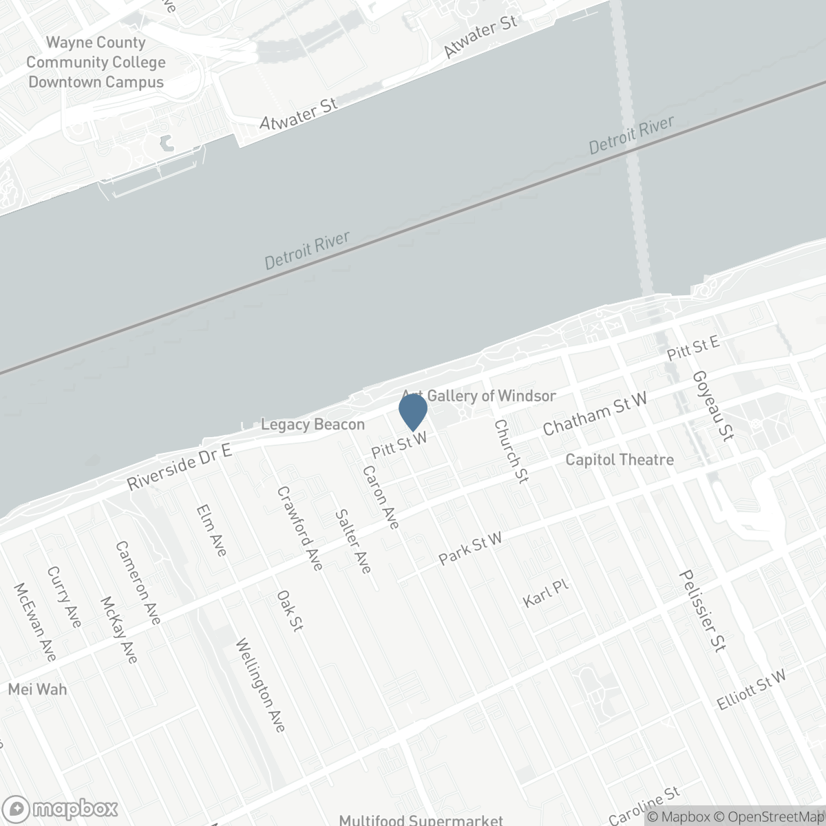 515 Riverside DRIVE West Unit# 507, Windsor, Ontario N9A 7C3